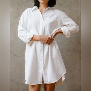 ABLE Button Down Oversized Dress